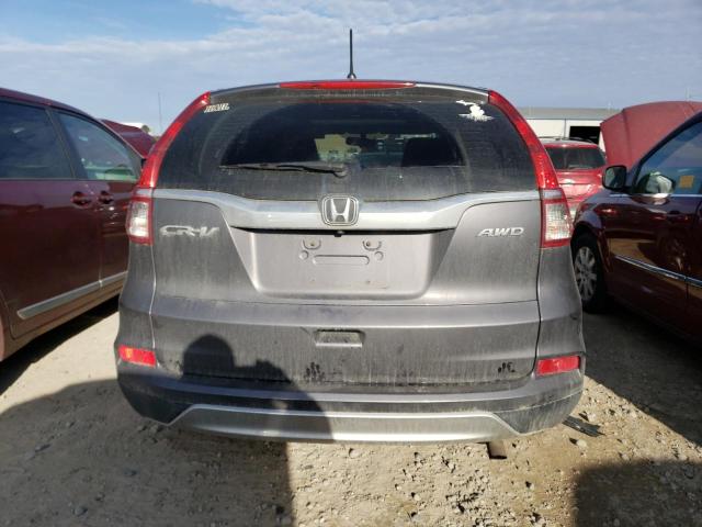 2HKRM4H59GH654124 - 2016 HONDA CR-V EX GRAY photo 6