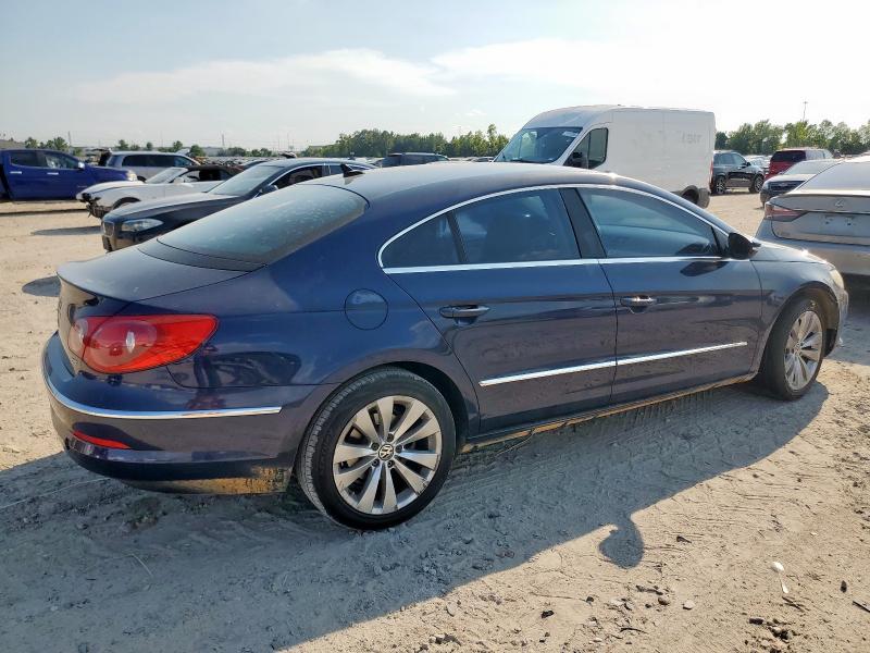 WVWMN7AN6CE541874 - 2012 VOLKSWAGEN CC SPORT BLUE photo 3