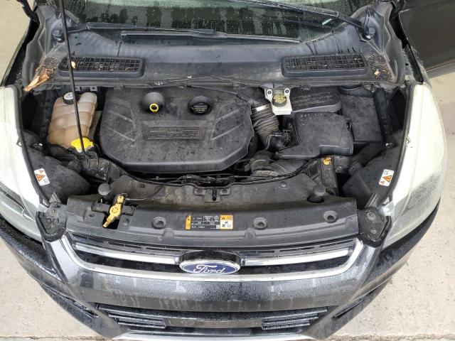 1FMCU0J99DUD40885 - 2013 FORD ESCAPE TITANIUM BLACK photo 12