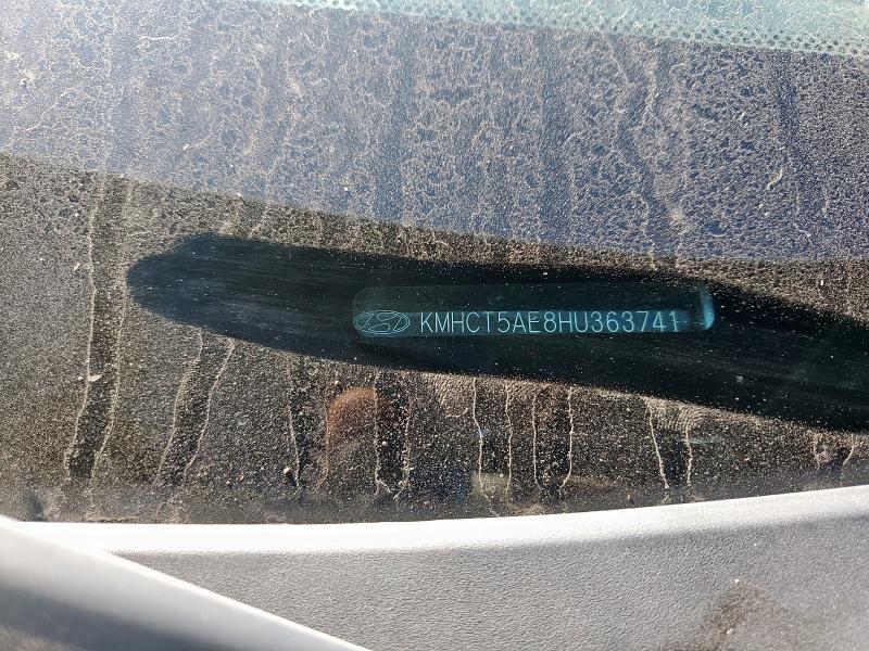 KMHCT5AE8HU363741 - 2017 HYUNDAI ACCENT SE 灰色 照片 12