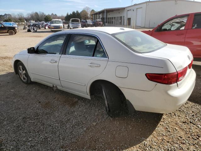 1HGCM56715A031683 - 2005 HONDA ACCORD EX WHITE photo 2