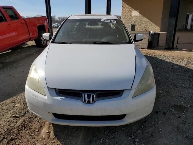 1HGCM56715A031683 - 2005 HONDA ACCORD EX WHITE photo 5