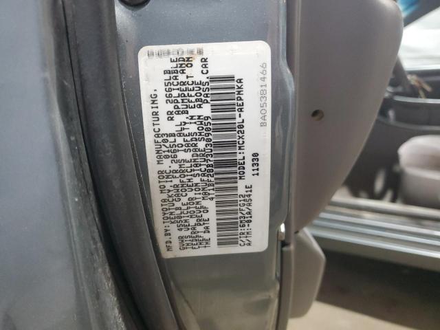 4T1BF28B73U309059 - 2003 TOYOTA AVALON XL 蓝色 照片 12