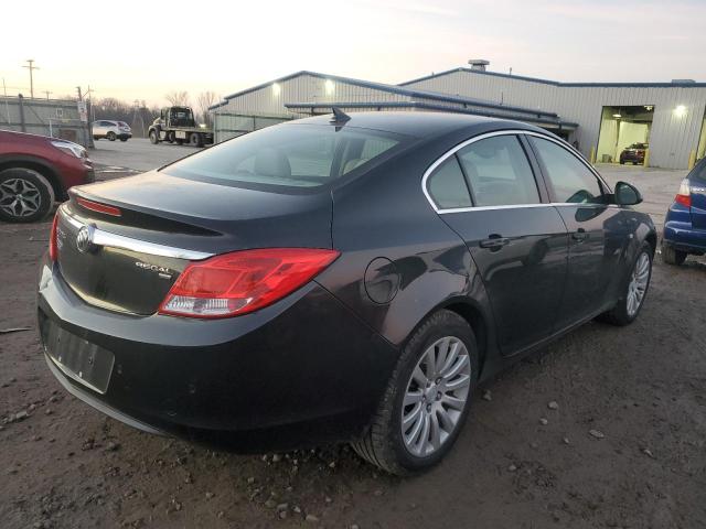 W04GR5EC1B1080761 - 2011 BUICK REGAL CXL BLACK photo 3