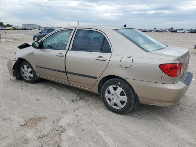 1NXBR32E67Z900408 - 2007 TOYOTA COROLLA CE TAN photo 2