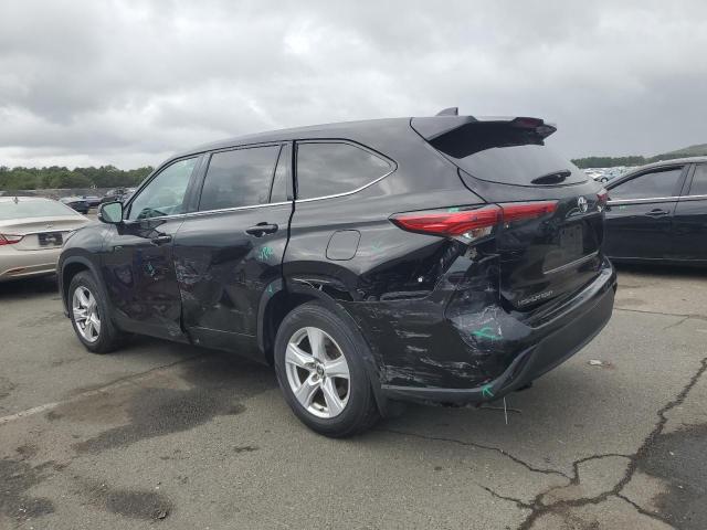 5TDCZRBH6MS135089 - 2021 TOYOTA HIGHLANDER L BLACK photo 2