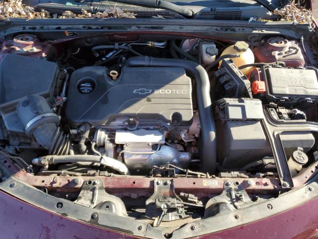 1G1ZE5ST3GF242746 - 2016 CHEVROLET MALIBU LT MAROON photo 11