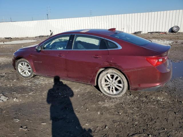 1G1ZE5ST3GF242746 - 2016 CHEVROLET MALIBU LT MAROON photo 2