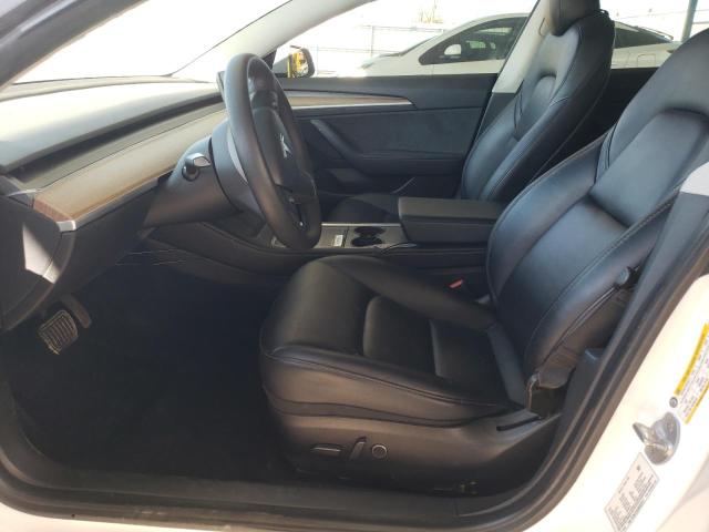 5YJ3E1EA2MF029741 - 2021 TESLA MODEL 3 WHITE photo 7