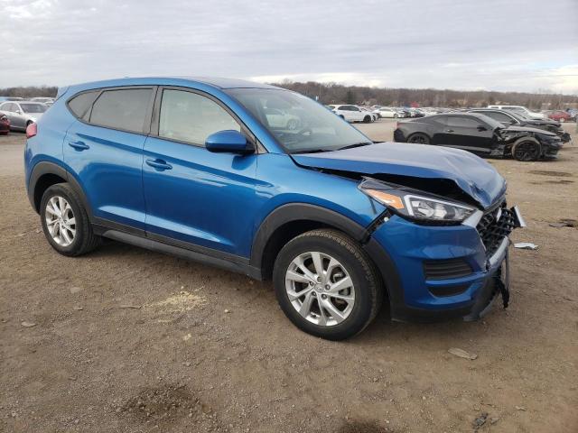 KM8J23A45KU990569 - 2019 HYUNDAI TUCSON SE BLUE photo 4