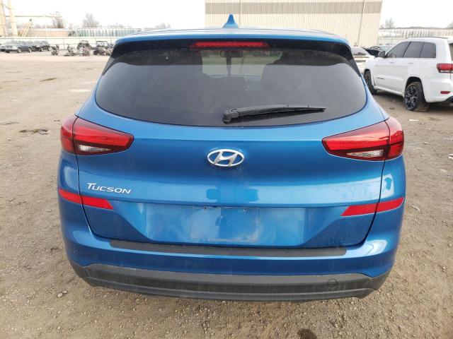 KM8J23A45KU990569 - 2019 HYUNDAI TUCSON SE BLUE photo 6