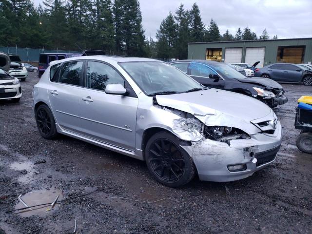 JM1BK343471630259 - 2007 MAZDA 3 HATCHBACK SILVER photo 4