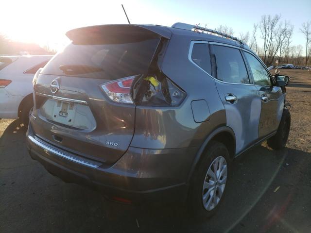 JN8AT2MV1GW136453 - 2016 NISSAN ROGUE S GRAY photo 3