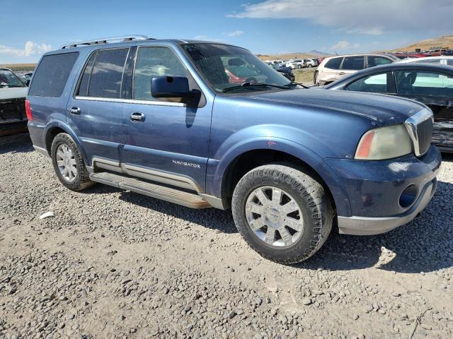 5LMFU28R83LJ49801 - 2003 LINCOLN NAVIGATOR BLUE photo 4