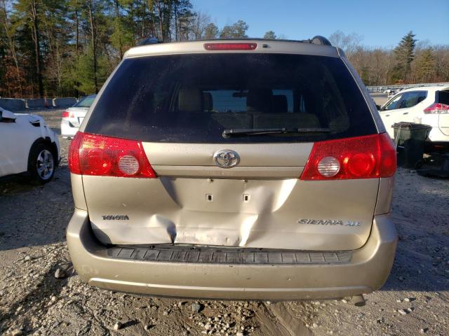 5TDZA22C36S577991 - 2006 TOYOTA SIENNA XLE TAN photo 6