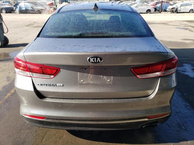 5XXGT4L32JG194856 - 2018 KIA OPTIMA LX GRAY photo 6