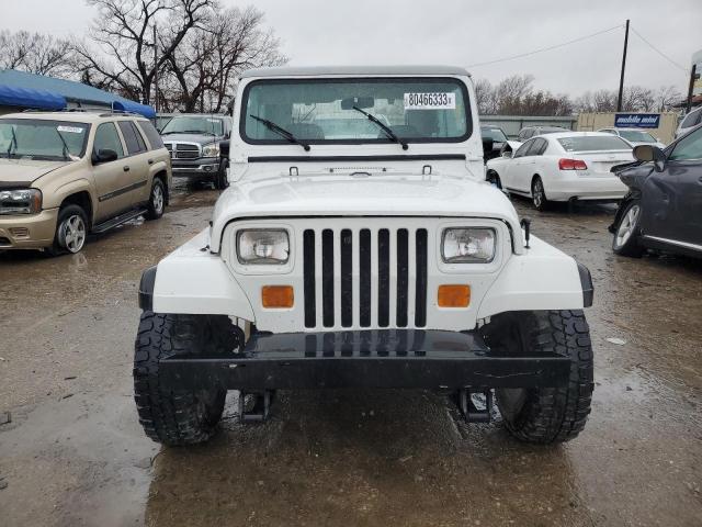 2J4FY19E3LJ515259 - 1990 JEEP WRANGLER / S WHITE photo 5