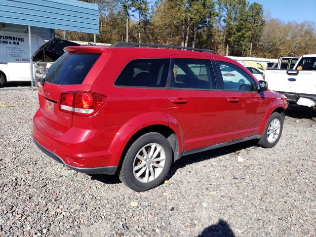 3C4PDCBG7DT578538 - 2013 DODGE JOURNEY SXT RED photo 3