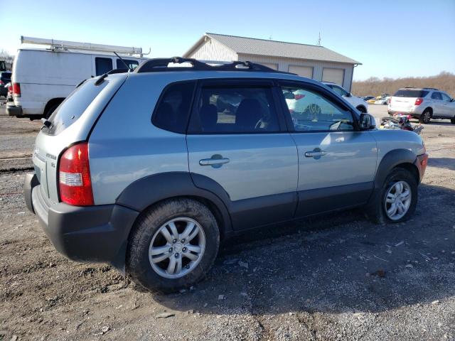 KM8JN72D06U347145 - 2006 HYUNDAI TUCSON GLS BLUE photo 3