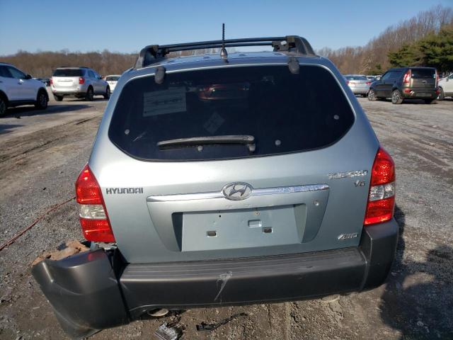 KM8JN72D06U347145 - 2006 HYUNDAI TUCSON GLS BLUE photo 6