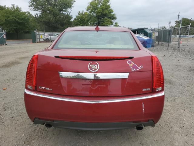 1G6DM5E38D0144927 - 2013 CADILLAC CTS PERFORMANCE COLLECTION Қызыл фото 6