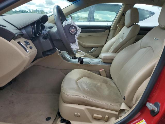 1G6DM5E38D0144927 - 2013 CADILLAC CTS PERFORMANCE COLLECTION Қызыл фото 7