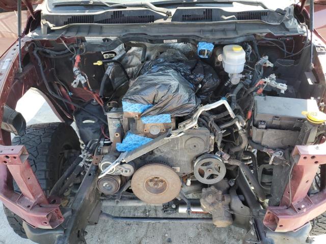 3C6UR5GL2JG309350 - 2018 RAM 2500 LONGHORN MAROON photo 11