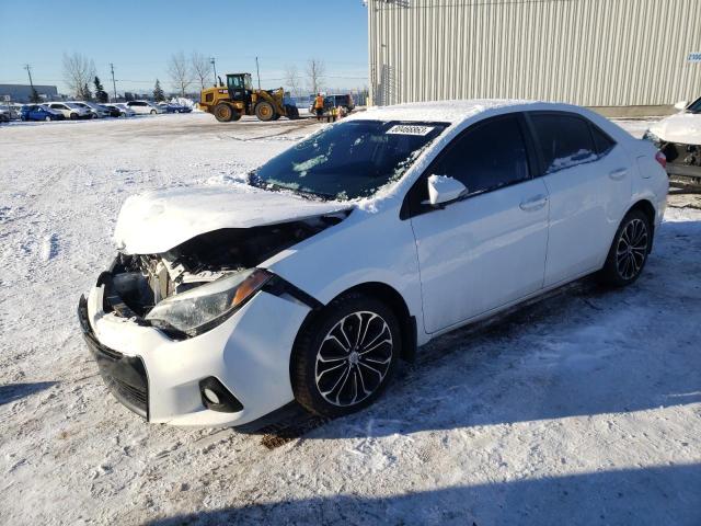 2T1BURHE1GC547506 - 2016 TOYOTA COROLLA L WHITE photo 1