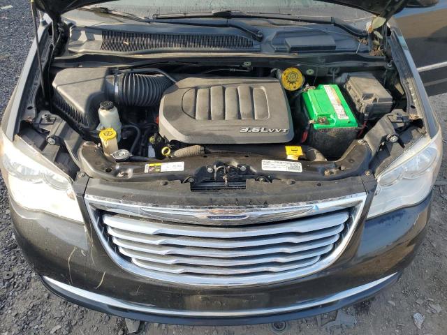 2C4RC1BG2GR238706 - 2016 CHRYSLER TOWN & COU TOURING BLACK photo 12