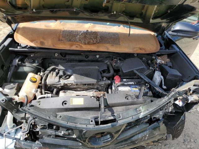 JTMBFREV8DD016347 - 2013 TOYOTA RAV4 LE GREEN photo 11