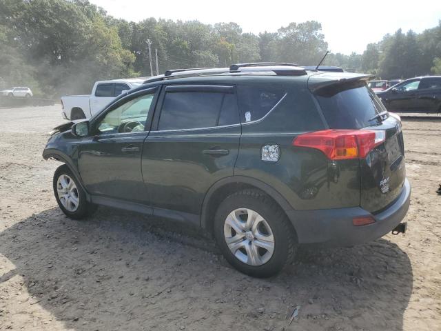 JTMBFREV8DD016347 - 2013 TOYOTA RAV4 LE GREEN photo 2