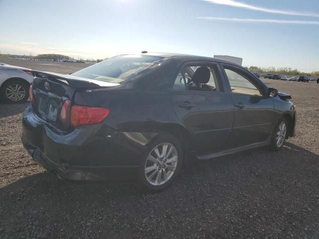 2T1BU4EE5AC331916 - 2010 TOYOTA COROLLA BASE BLACK photo 3