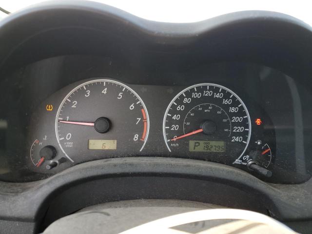 2T1BU4EE5AC331916 - 2010 TOYOTA COROLLA BASE BLACK photo 9