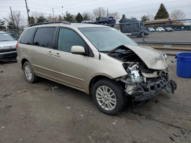 5TDBK22C88S020365 - 2008 TOYOTA SIENNA XLE TAN photo 4