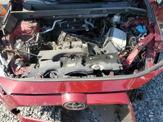 2T3P1RFV3NW259569 - 2022 TOYOTA RAV4 XLE RED photo 12