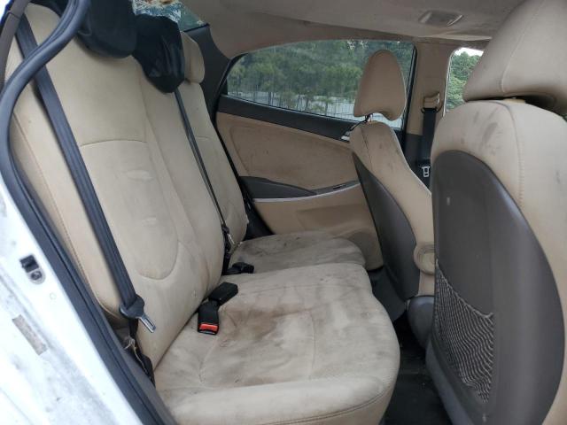 KMHCT4AE0DU534115 - 2013 HYUNDAI ACCENT GLS WHITE photo 10