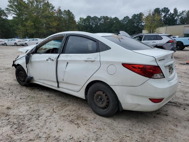 KMHCT4AE0DU534115 - 2013 HYUNDAI ACCENT GLS WHITE photo 2