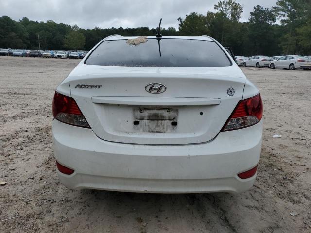KMHCT4AE0DU534115 - 2013 HYUNDAI ACCENT GLS WHITE photo 6