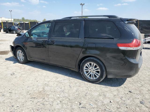 5TDYK3DC6CS191413 - 2012 TOYOTA SIENNA XLE 黑色 照片 2