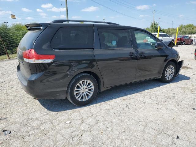 5TDYK3DC6CS191413 - 2012 TOYOTA SIENNA XLE 黑色 照片 3