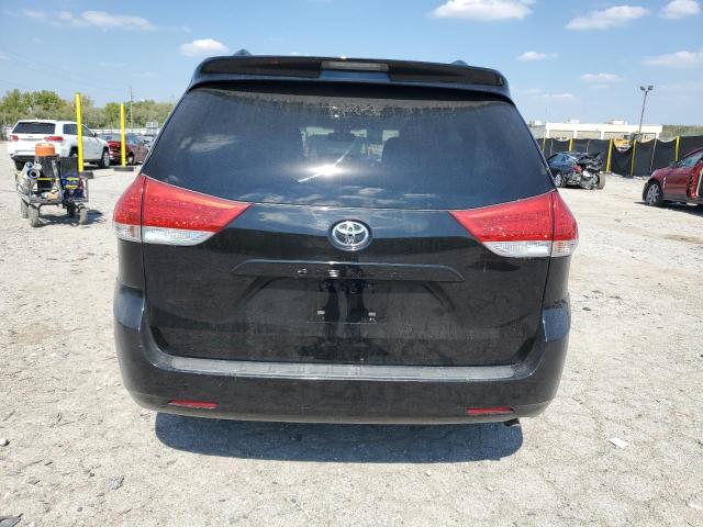5TDYK3DC6CS191413 - 2012 TOYOTA SIENNA XLE 黑色 照片 6