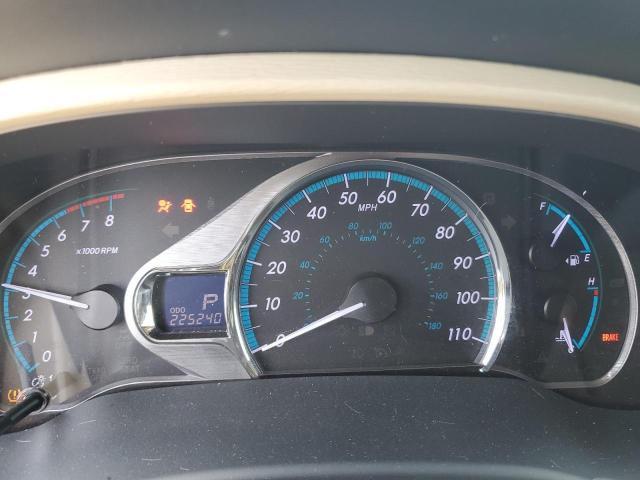 5TDYK3DC6CS191413 - 2012 TOYOTA SIENNA XLE 黑色 照片 9