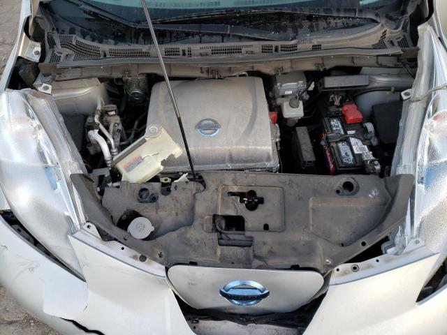 1N4AZ0CP8DC408923 - 2013 NISSAN LEAF S SILVER photo 11