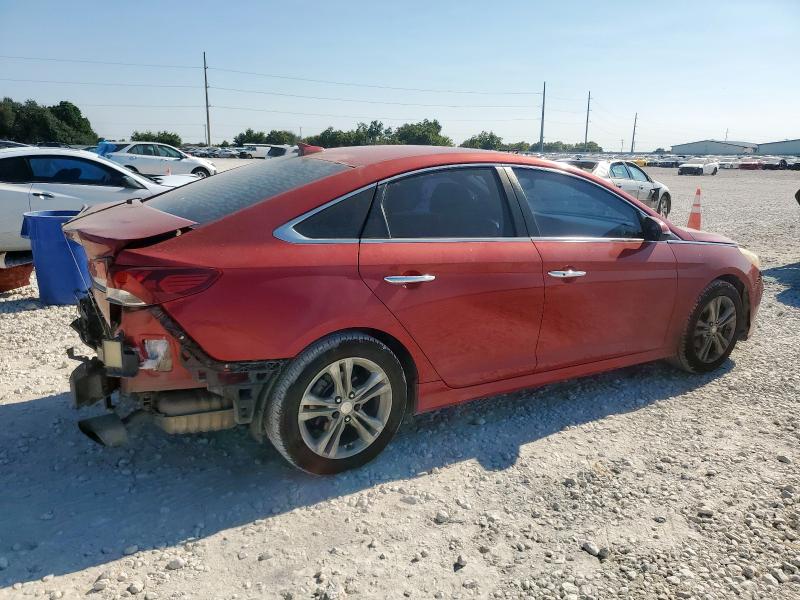 5NPE34AF8JH609235 - 2018 HYUNDAI SONATA SPORT Rojo foto 3