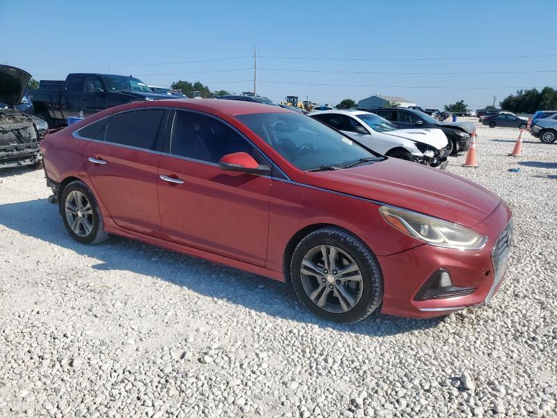 5NPE34AF8JH609235 - 2018 HYUNDAI SONATA SPORT Rojo foto 4