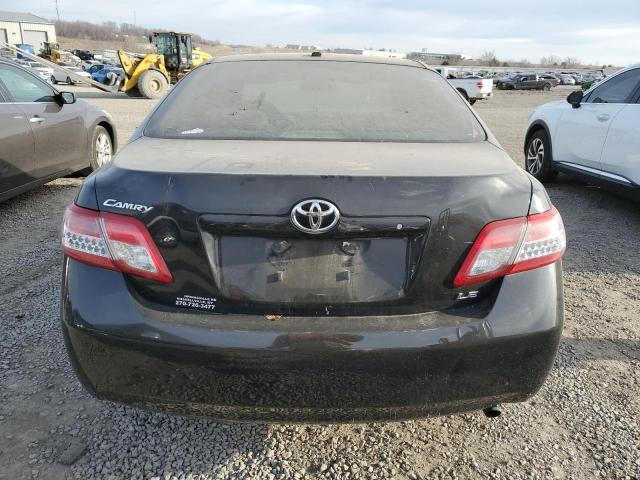 4T1BF3EK1AU060586 - 2010 TOYOTA CAMRY BASE BLACK photo 6