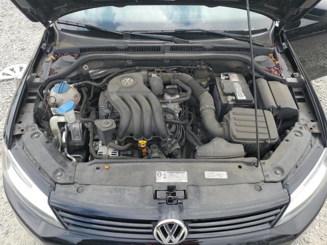 3VW2K7AJXCM403422 - 2012 VOLKSWAGEN JETTA BASE BLACK photo 11