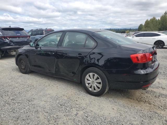 3VW2K7AJXCM403422 - 2012 VOLKSWAGEN JETTA BASE BLACK photo 2