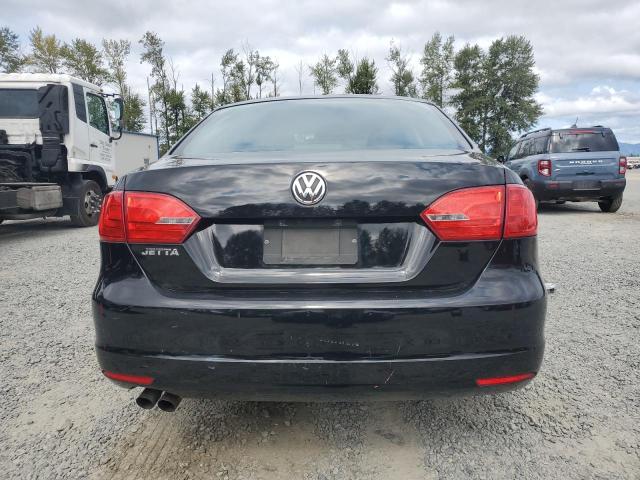 3VW2K7AJXCM403422 - 2012 VOLKSWAGEN JETTA BASE BLACK photo 6