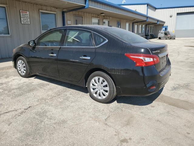 3N1AB7AP8HY335076 - 2017 NISSAN SENTRA S أسود صورة 2